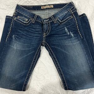 BKE STELLA SKINNY DENIM size 25x31 1/2 blue jean